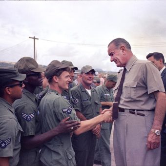 President Johnson Orders Trousers from Joe Haggar – big enough for his ‘nuts’, ‘bunghole’ and knife